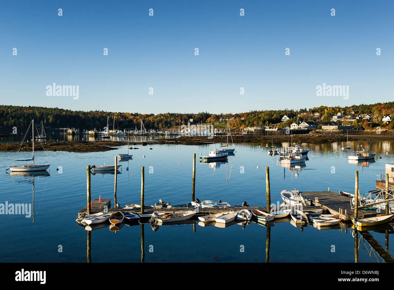 Scenic Southwest Harbor, Mt Desert Island, Maine, USA Stockfoto