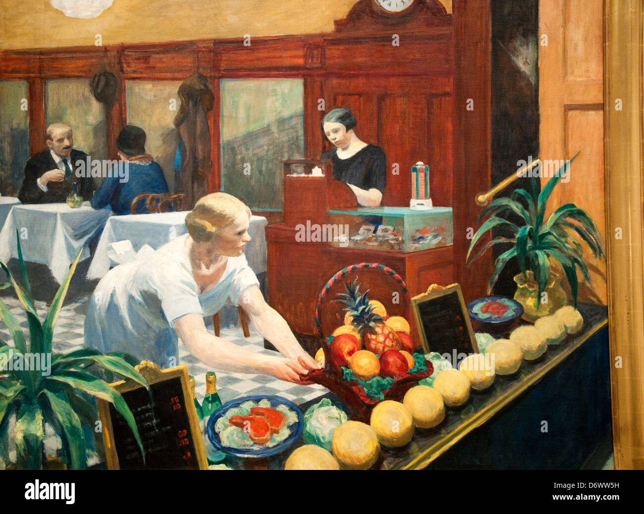 Tabellen für Damen (1930) von Edward Hopper im Metropolitan Museum of Art, Met New York City USA) Stockfoto