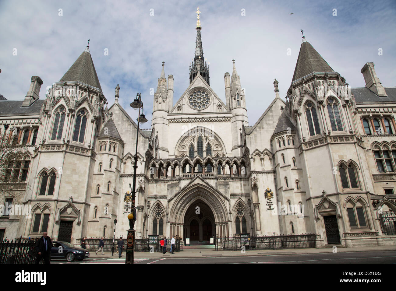 High Court Königshöfe von Gerechtigkeit Strang London Stockfoto