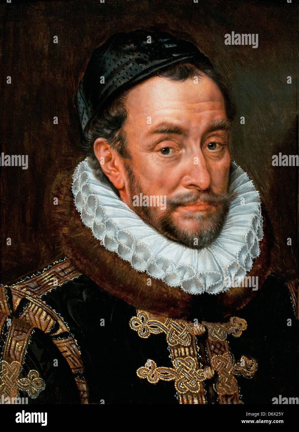 Willem I, Prins van Oranje 1579 Adriaen Thomasz. Schlüssel 1544 - 1589 Niederländische Niederlande Stockfoto