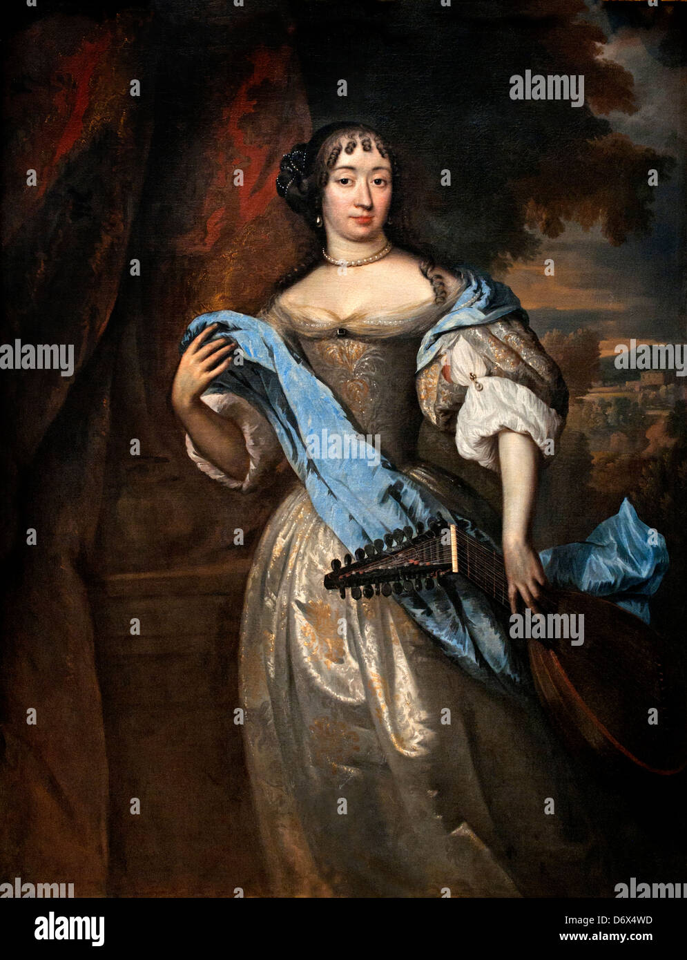 Johanna le Gillon, Ehefrau von Hieronymus Beverningk 1670 Jan de Baen 1633-1702 Niederlande Niederlande Stockfoto