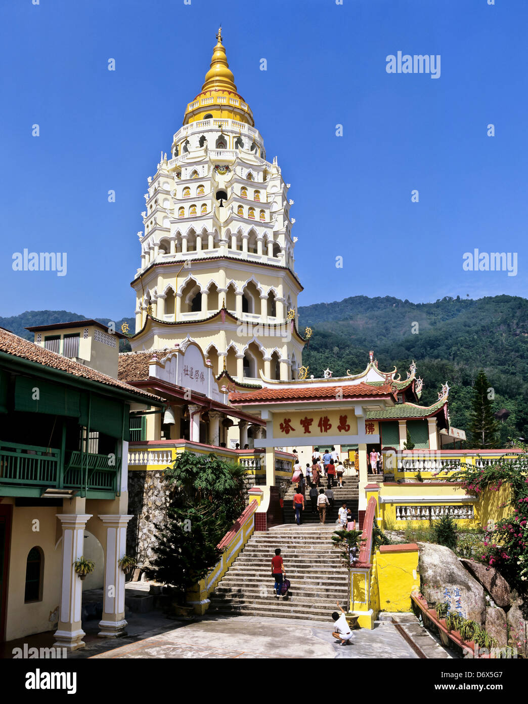 8565. Kek Lok Si Tempel, Penang, Malaysia Stockfoto