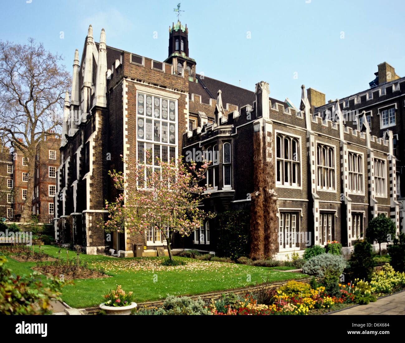 8585. Middle Temple in London, England, Europa Stockfoto
