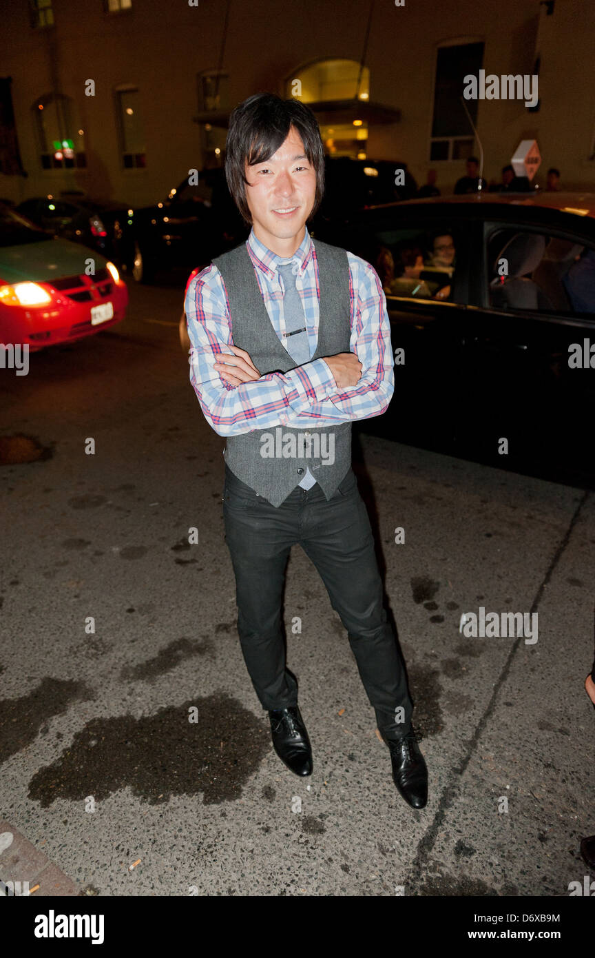 Aaron Yoo 36th Annual Toronto International Filmfestival - Promi Sichtungen Toronto, Kanada - 12.09.11 Stockfoto