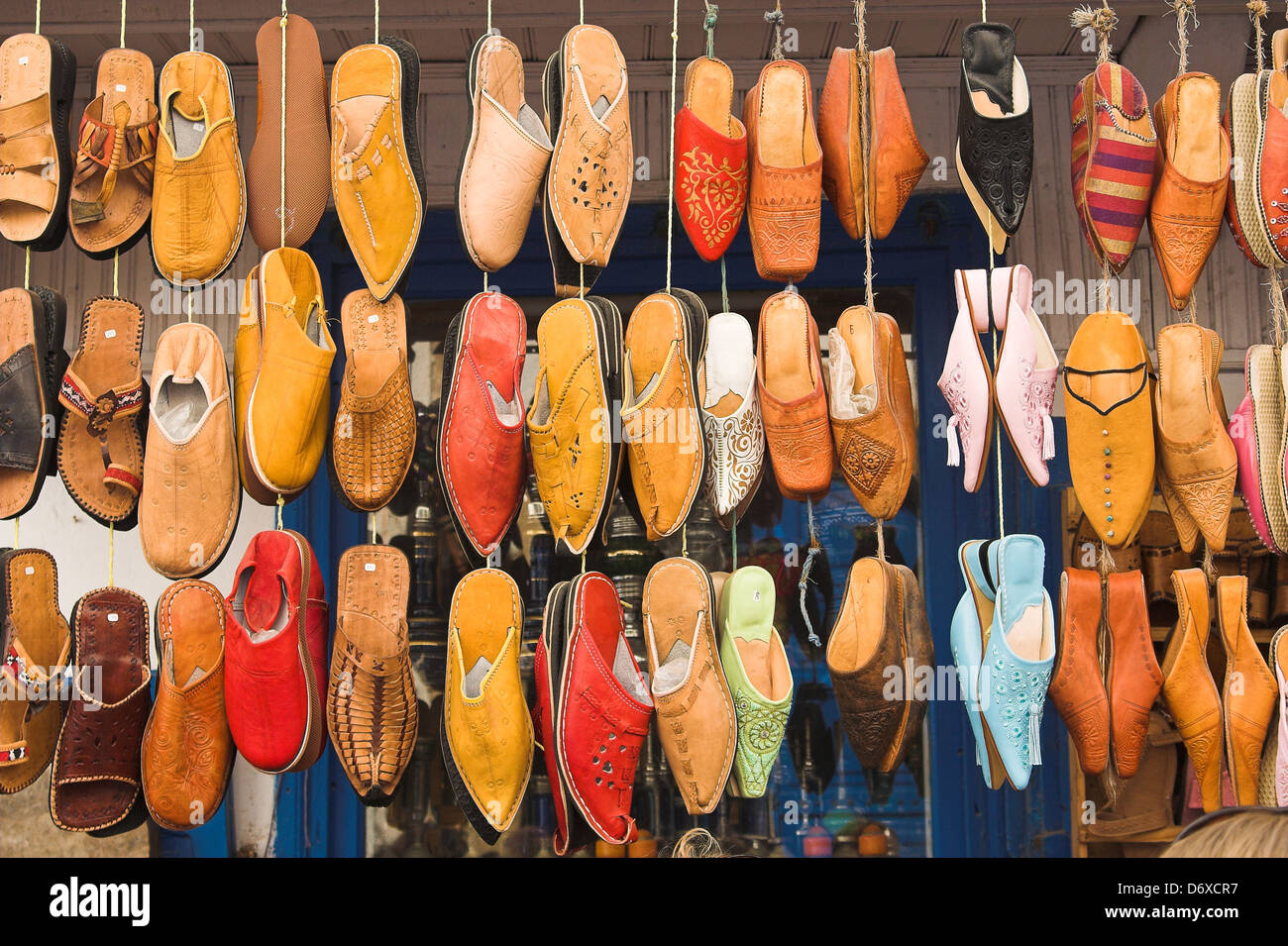 Viele Schuhe Stockfoto