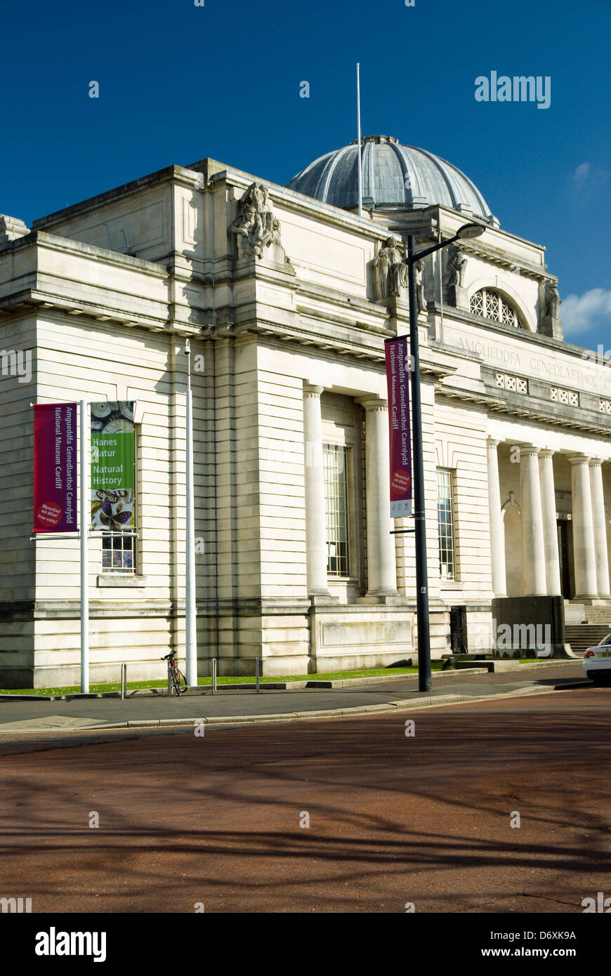 National Museum of Wales, Cathays Park, Cardiff, Südwales, UK. Stockfoto