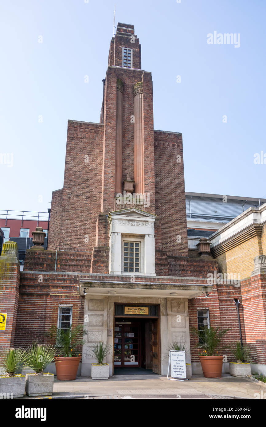 Private Patienten Flügel Kings College Hospital Denmark Hill LONDON SE5 Stockfoto