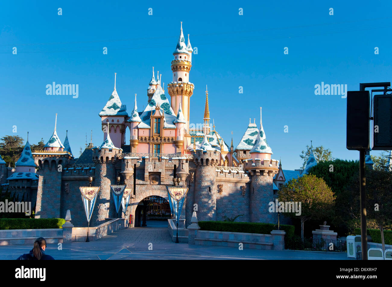 Vergnügungspark Disneyland, Anaheim, Kalifornien, USA Stockfoto