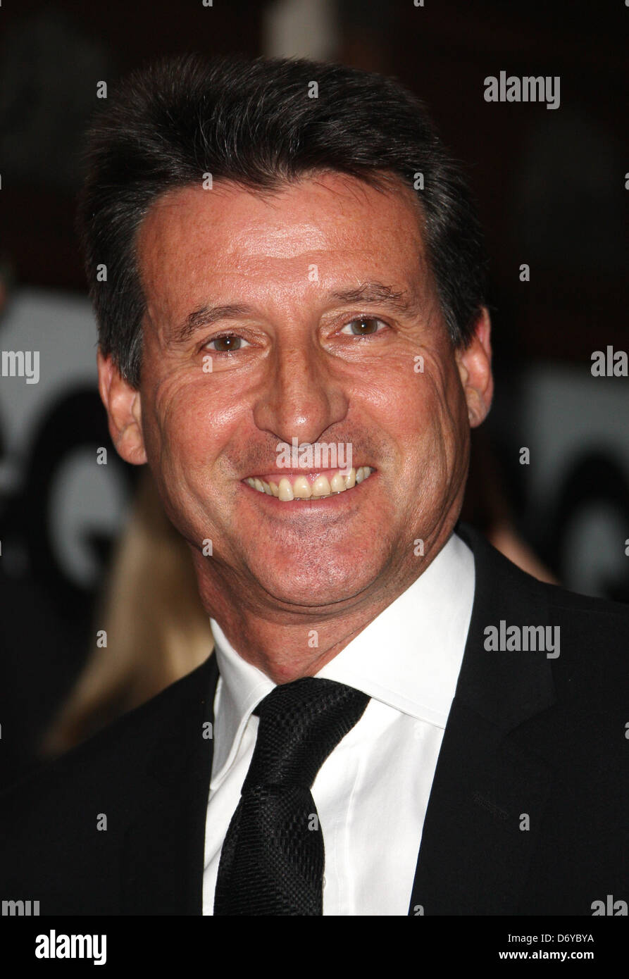 Lord Sebastian Coe GQ Men of the Year Awards 2011 - Ankünfte London, England - 06.09.11 Stockfoto