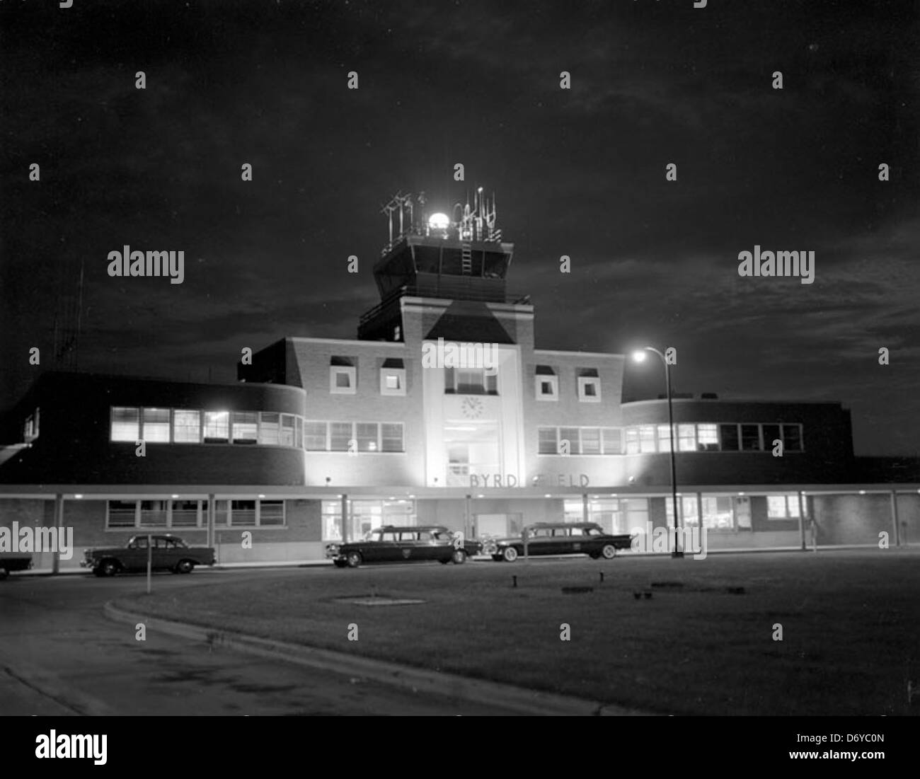 Byrd Flughafen terminal Stockfoto