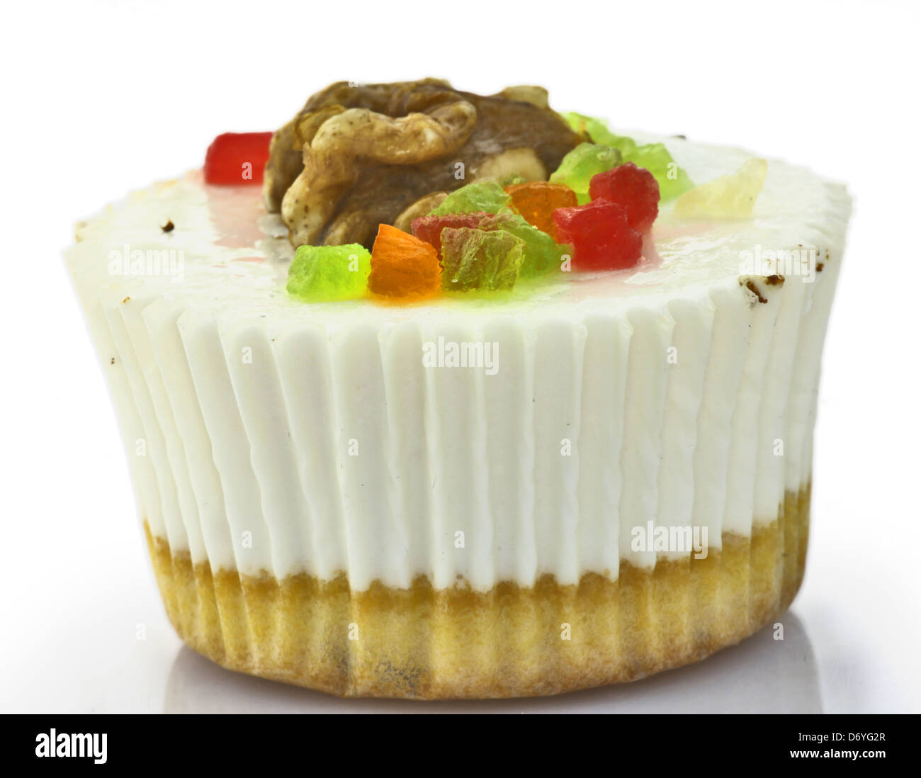 Cupcake dessert Stockfoto