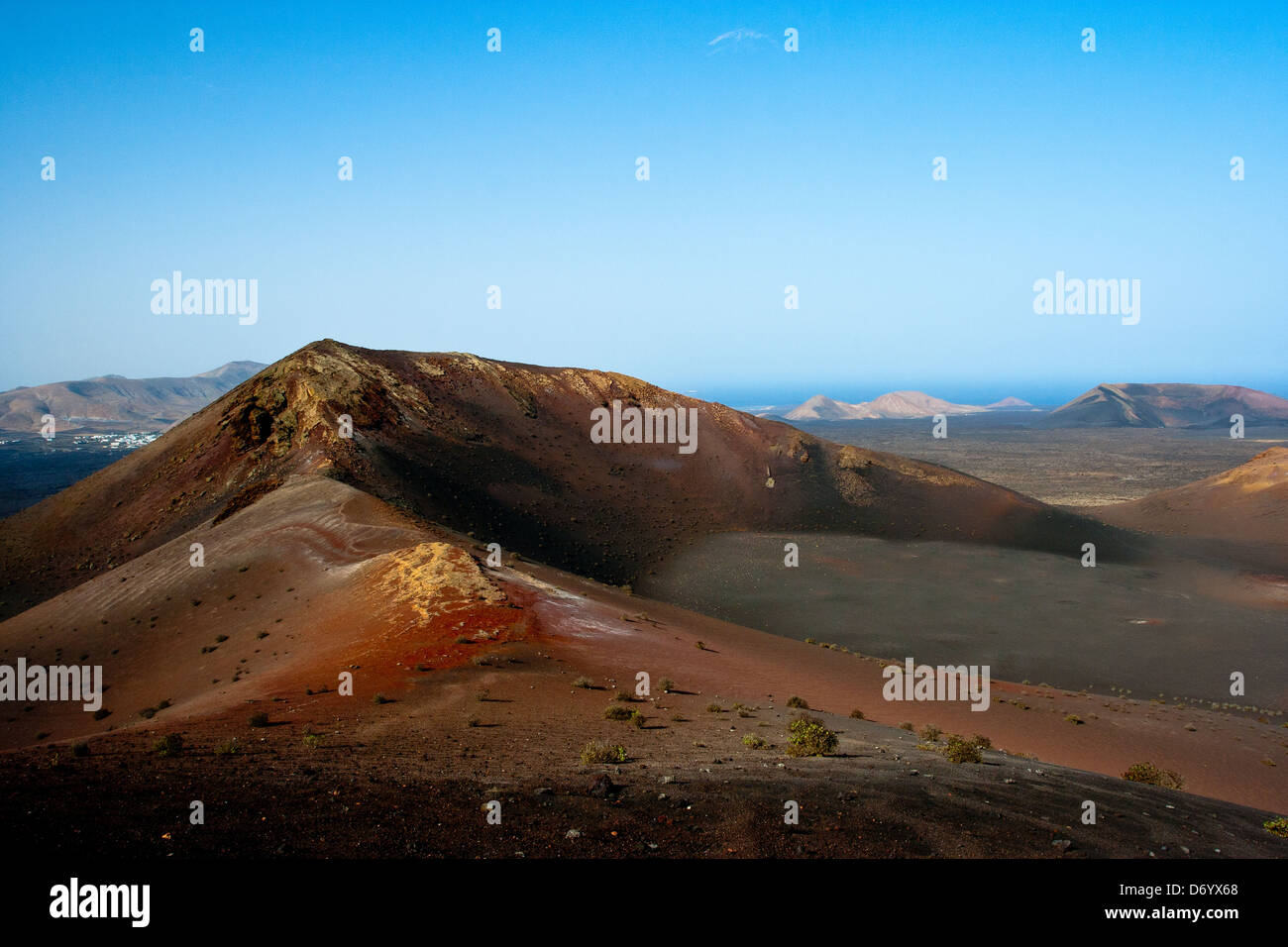 Timanfaya Nationalpark Stockfoto
