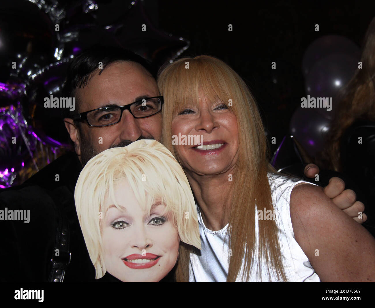 Mauricio Padhillia und Anita Sarko The Roger Padhilla Geburtstagsparty im Yotel New York City, USA - 03.03.12 Stockfoto