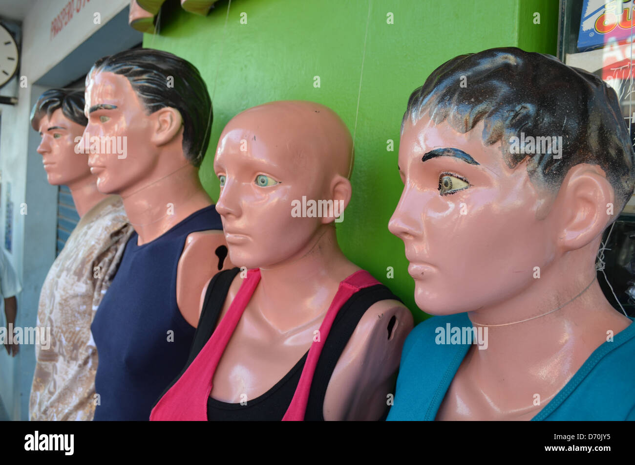 Mannequin-Kopf Stockfoto