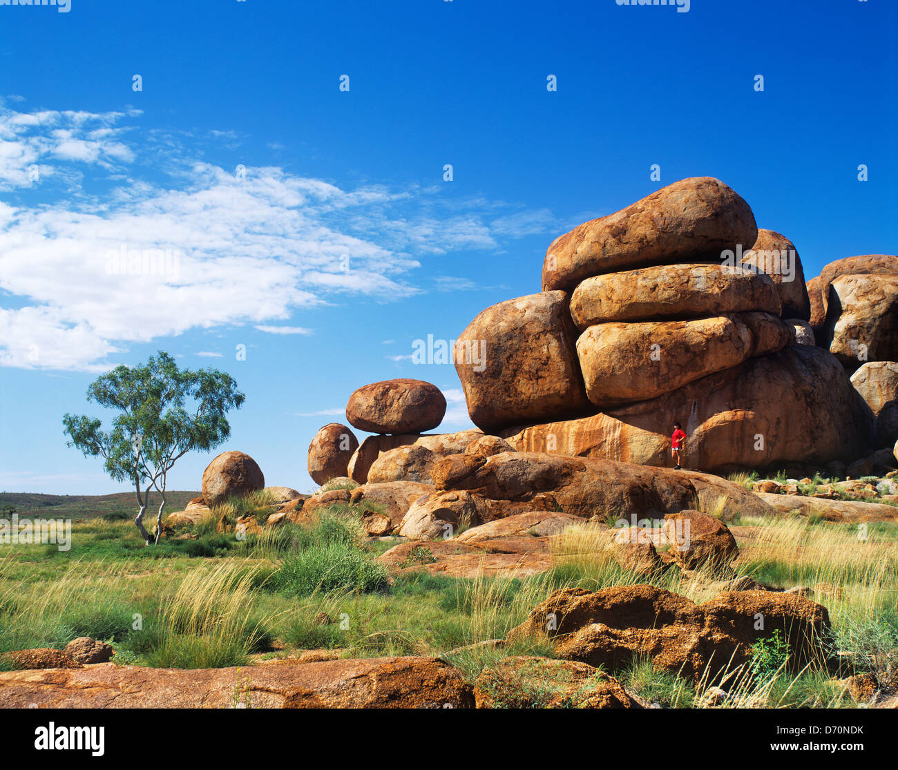 Australien, Northern Territory, Devils Marbles Conservation Reserve Stockfoto