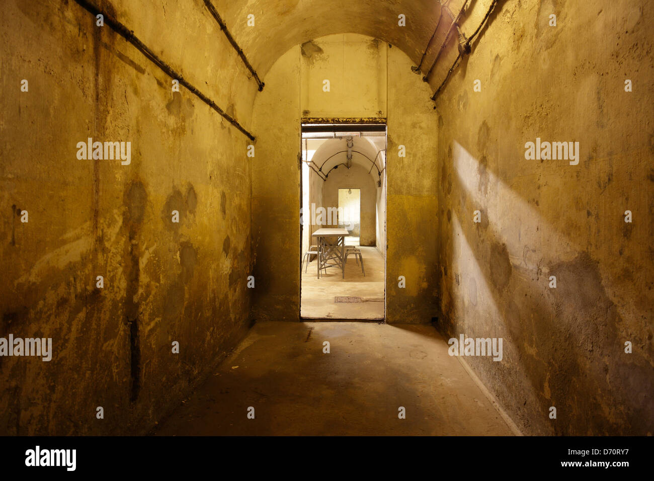 Lembach, Frankreich, Bunker Four a Chaux der Maginot-Linie Stockfoto