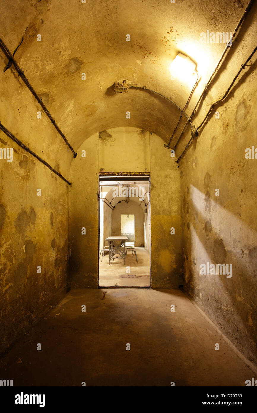 Lembach, Frankreich, Bunker Four a Chaux der Maginot-Linie Stockfoto