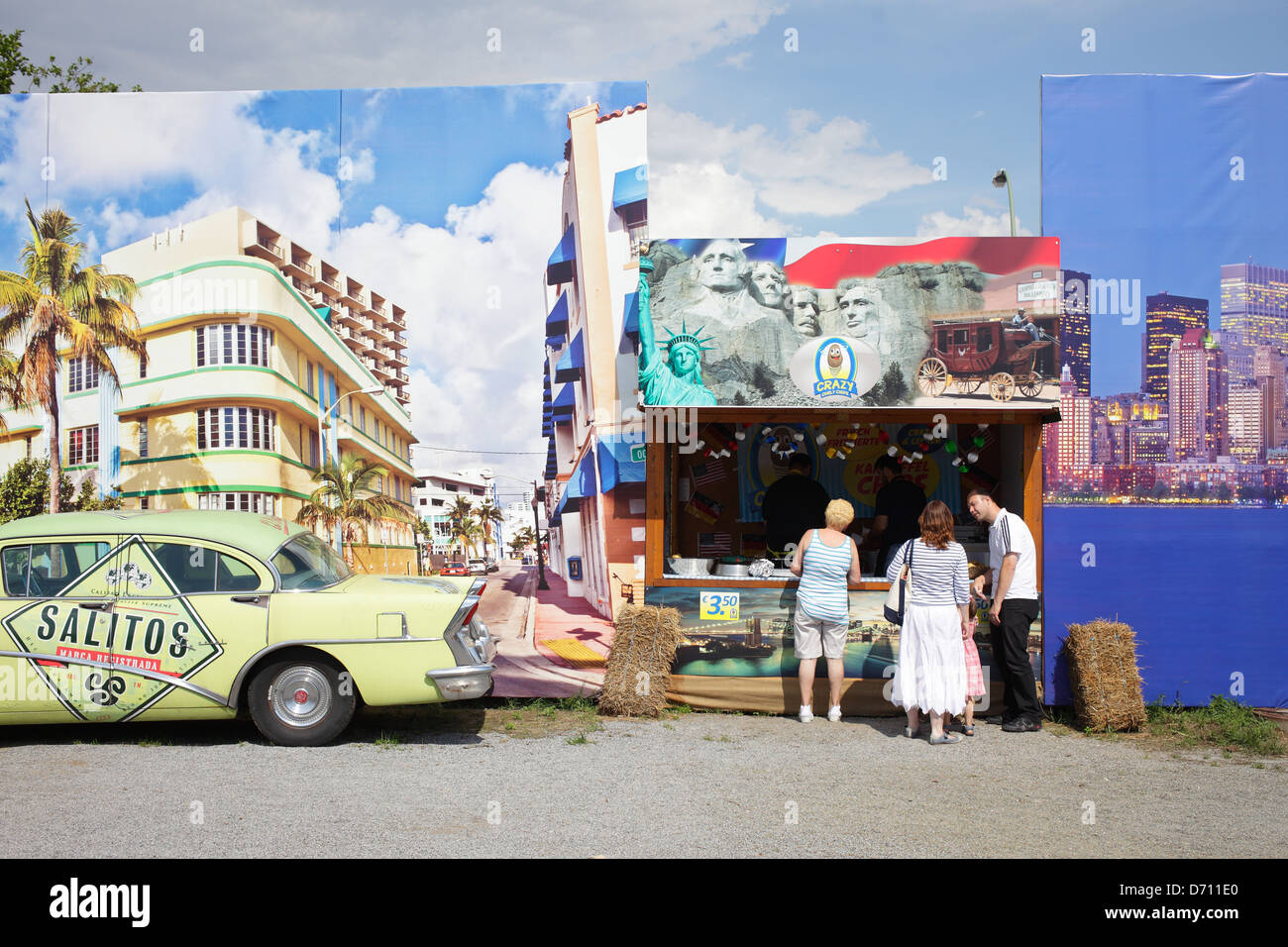 Berlin, Deutschland, Besucher der German-American Volksfest in Berlin im Jahr 2012 Stockfoto