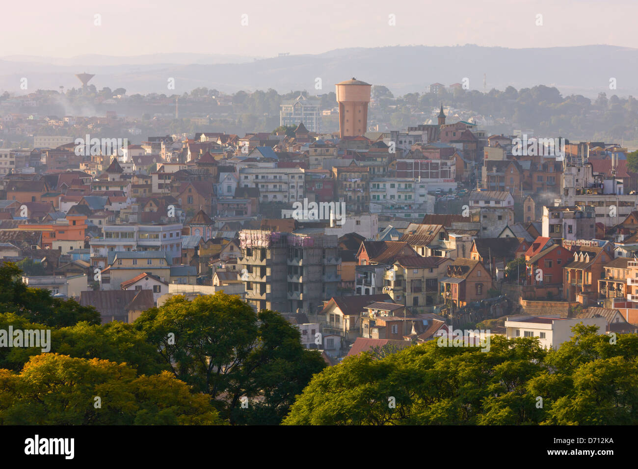 Stadtbild, Antananarivo, Madagaskar Stockfoto