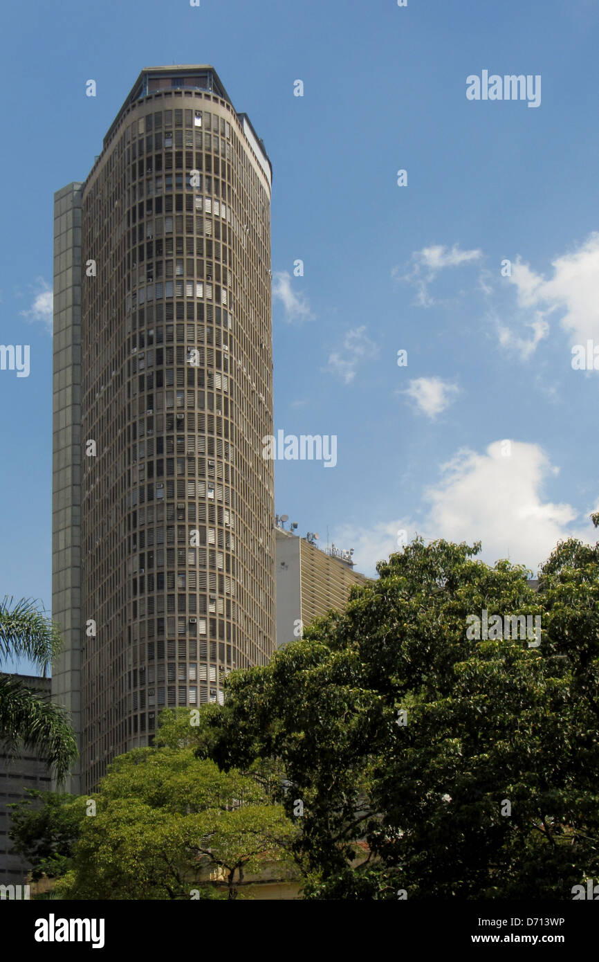 São Paulo legendären Wolkenkratzer Edifício Itália (Italia Gebäude), die zweite höchste in Brasilien Stockfoto