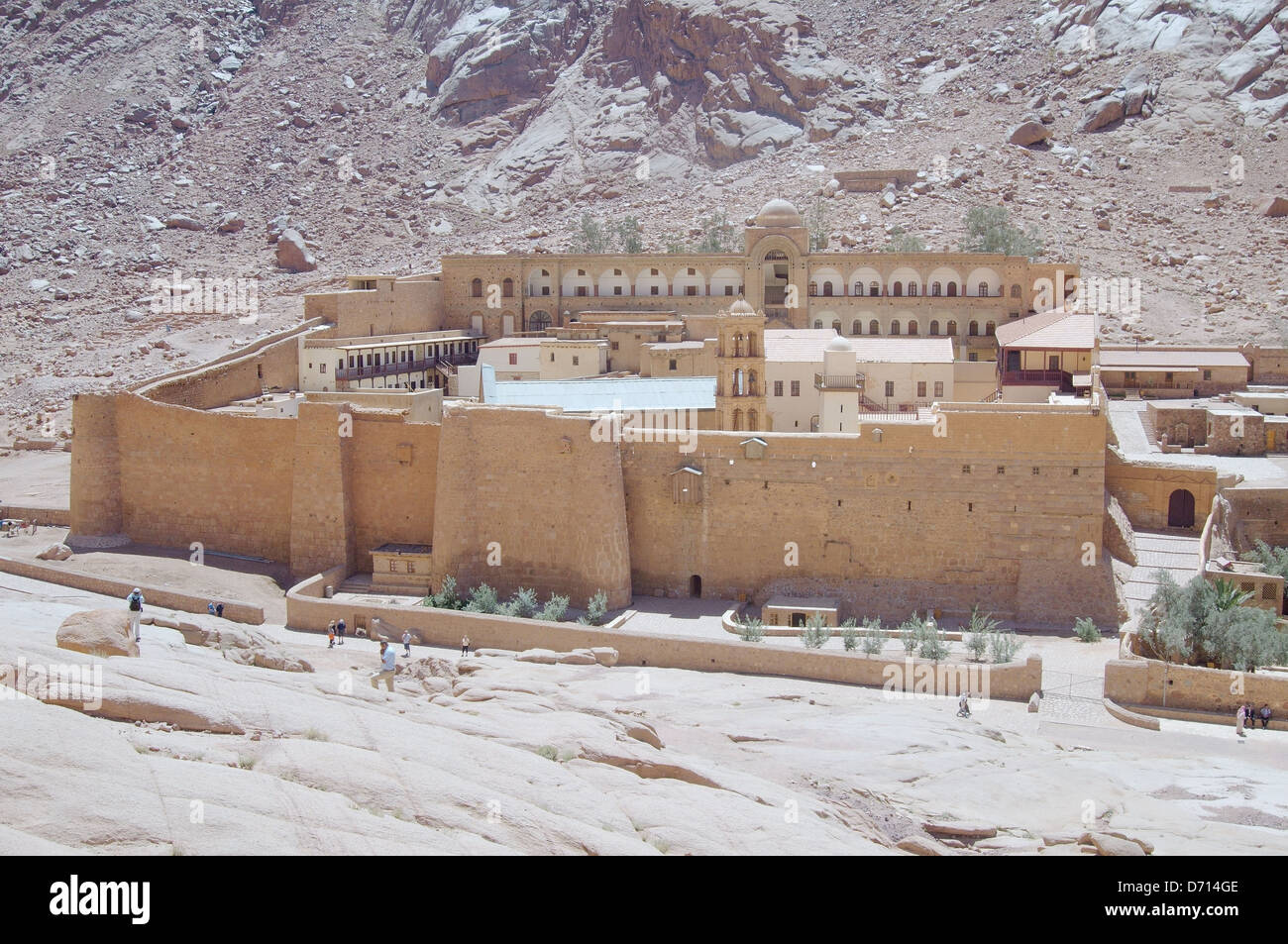 Katharinenkloster (Saint Catherine Area), Sinai-Halbinsel, Ägypten Stockfoto