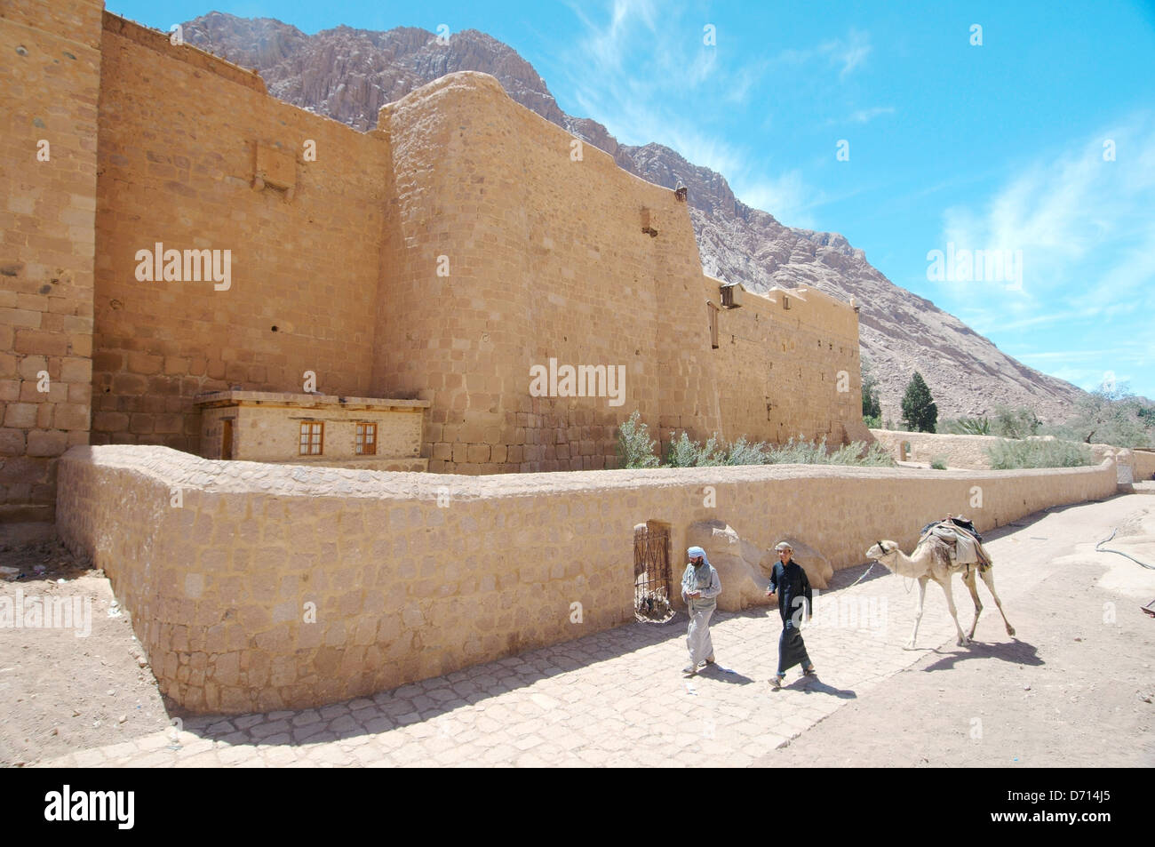 Katharinenkloster (Saint Catherine Area), Sinai-Halbinsel, Ägypten Stockfoto