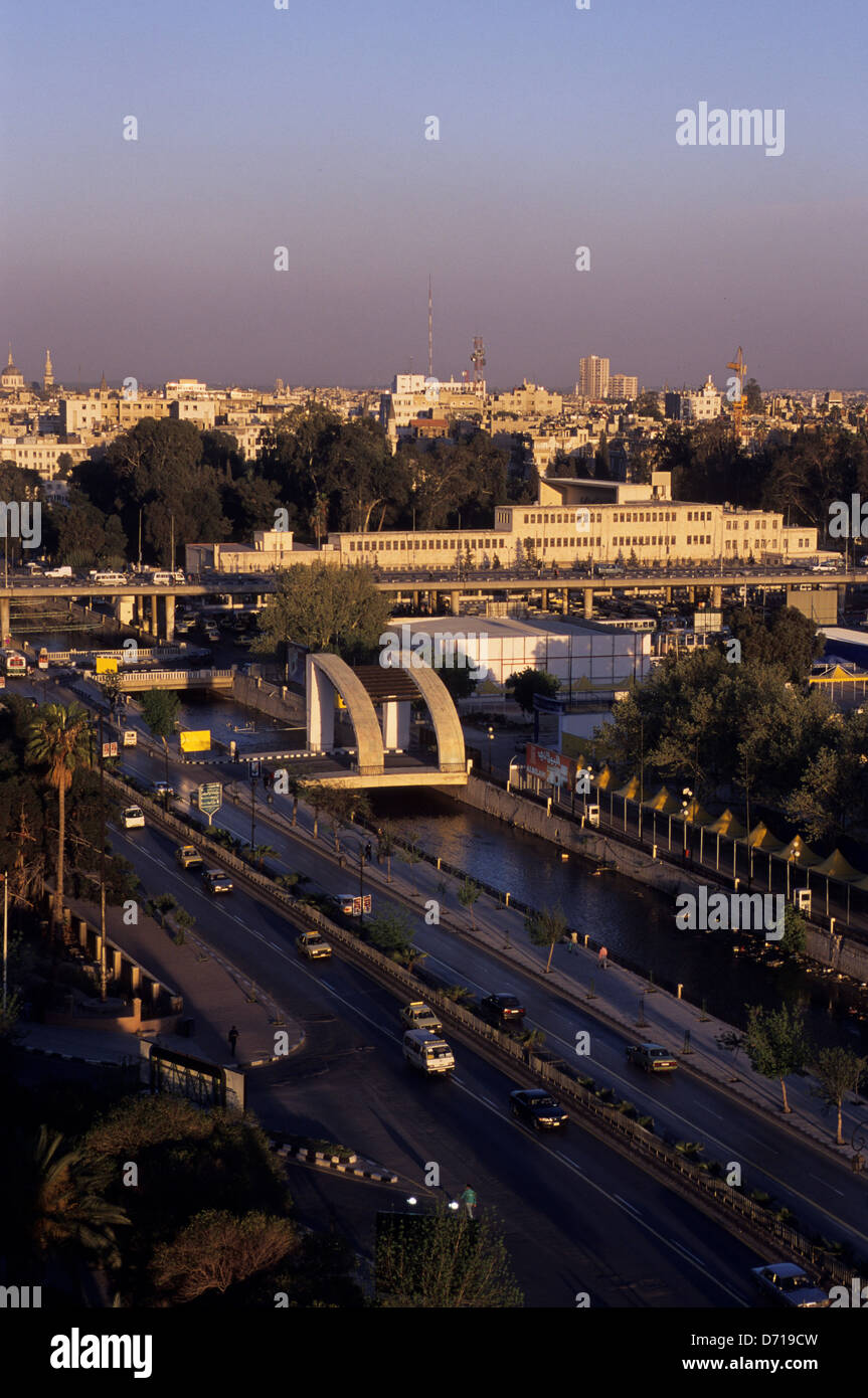 Syrien, Damaskus, Überblick über die Stadt Stockfoto