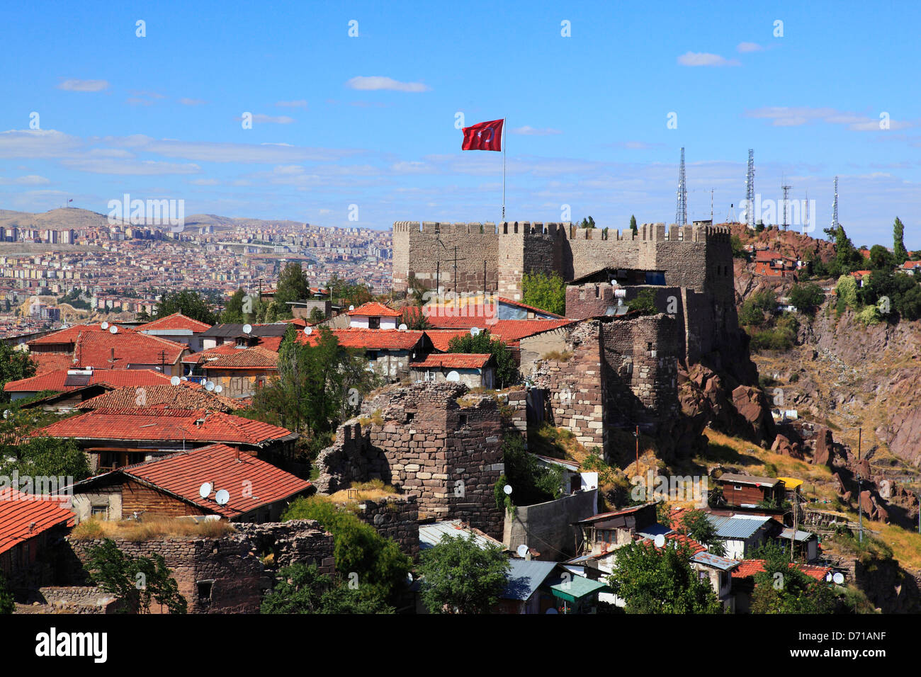 Stadtbild von Ankara, Türkei Stockfoto