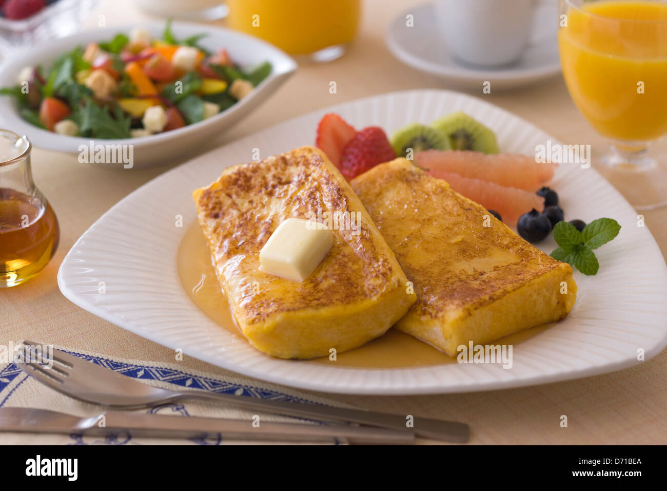 French Toast Stockfoto