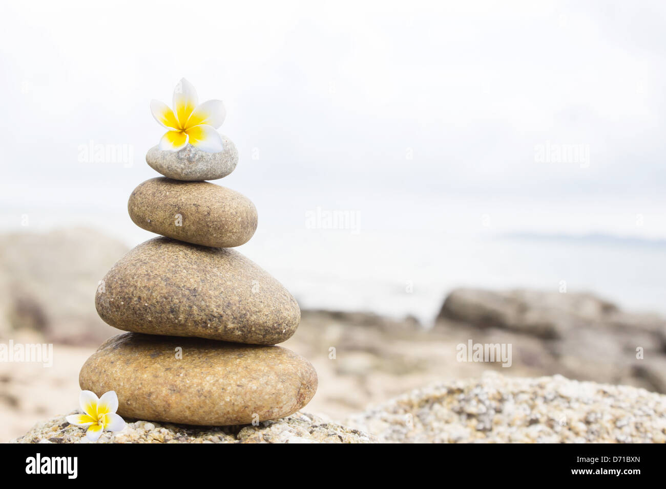 Zen Stones Stockfoto