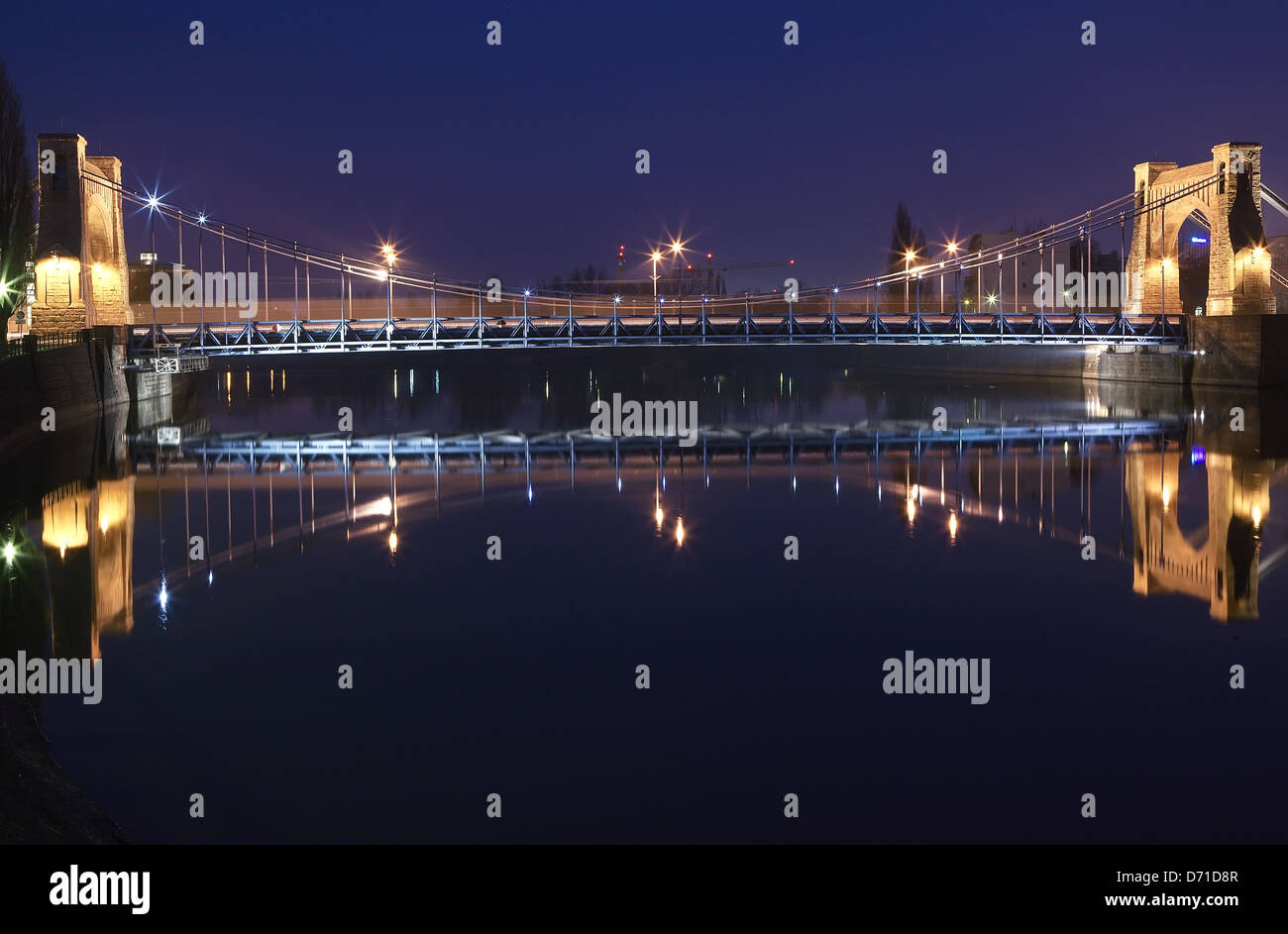 Grunwald-Brücke Stockfoto