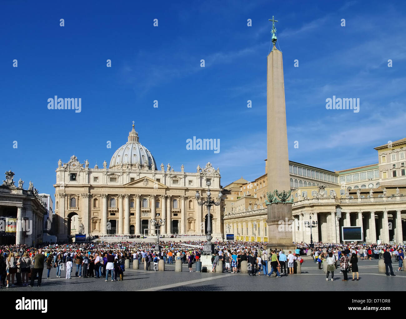 Rom Petersdom - Rom päpstliche Basilika des Heiligen Petrus 06 Stockfoto