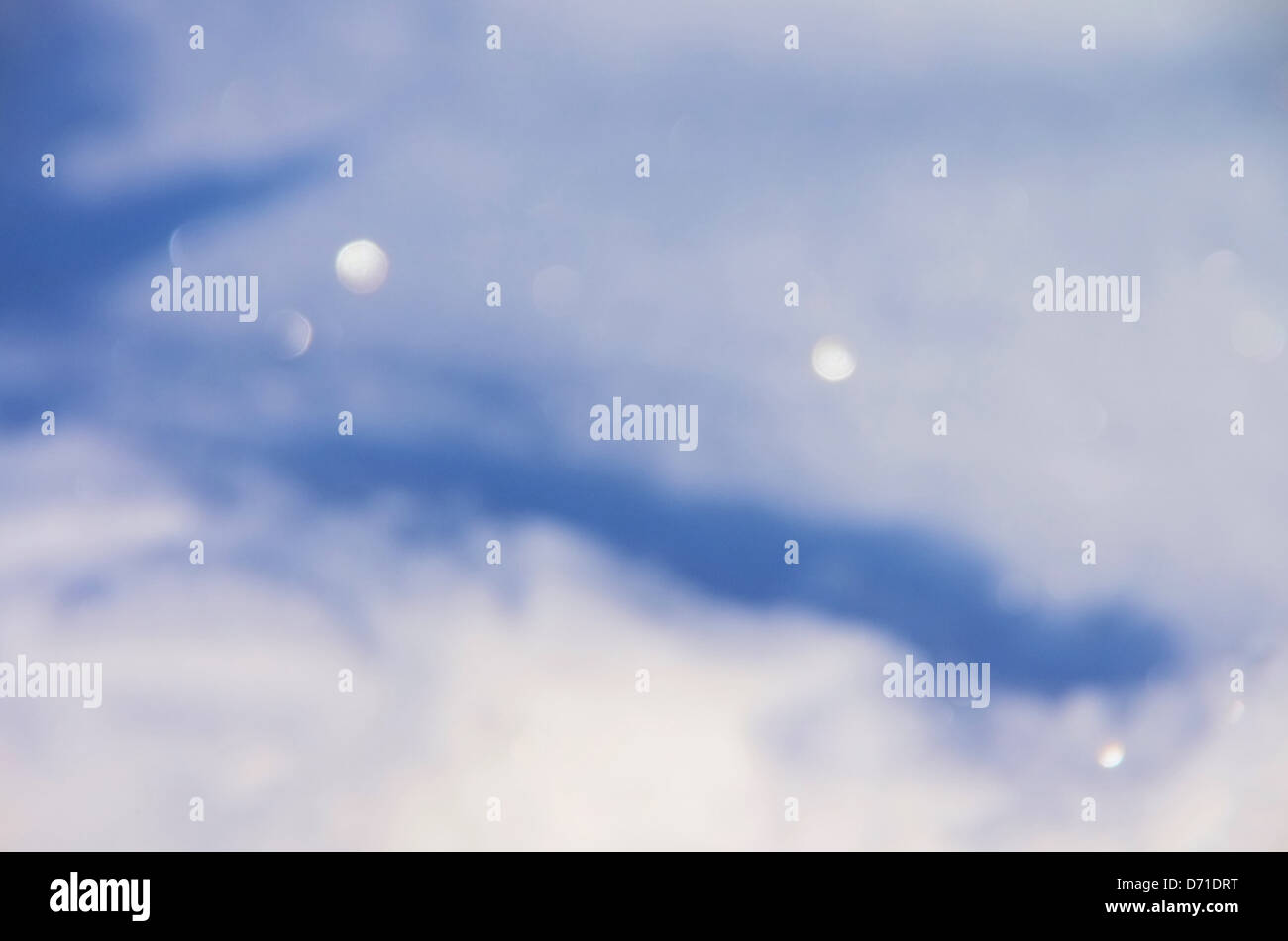 Schnee Mit Bokeh - Schnee mit Bokeh 01 Stockfoto