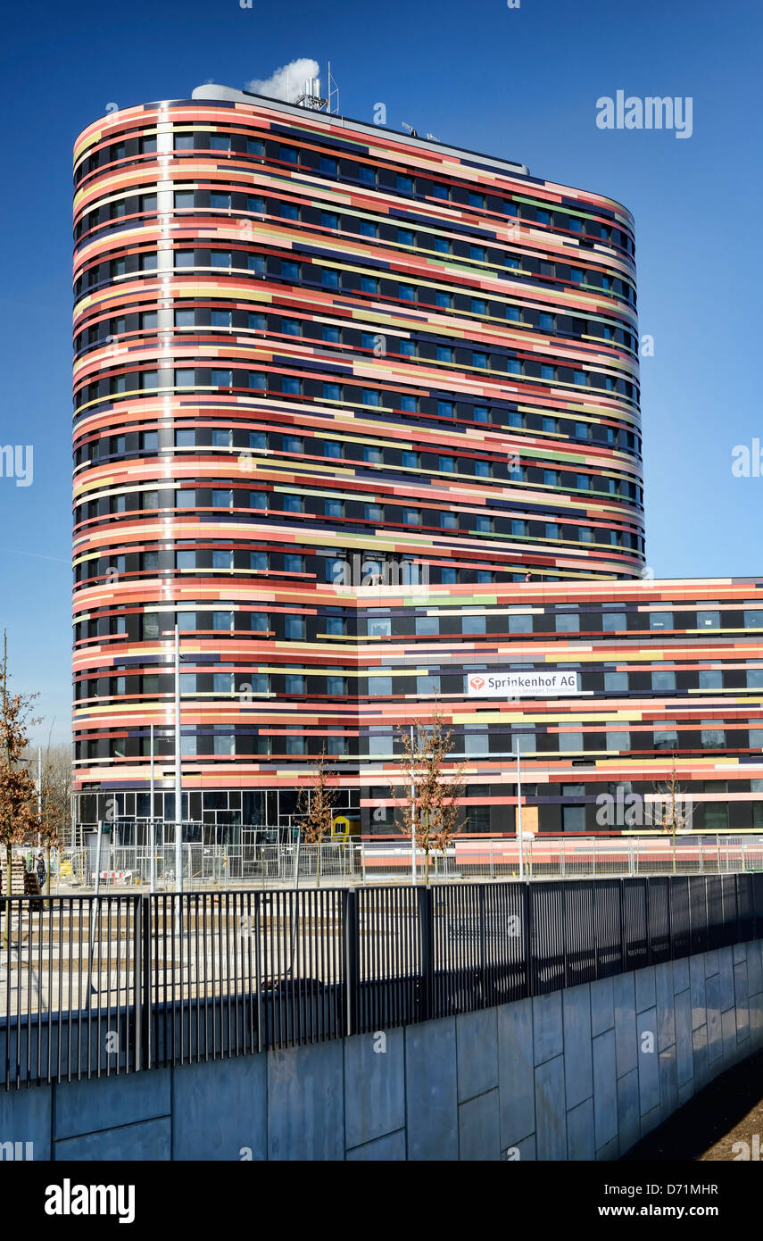 Neubau der Behörde für Stadtentwicklung und Umwelt in Wilhelms Burg, Hamburg, Deutschland, Europa Stockfoto