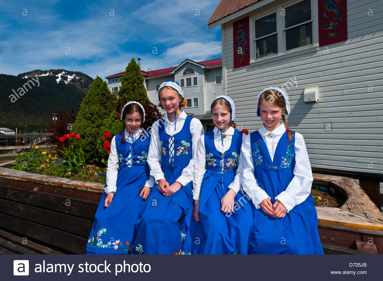 Aus einem norwegischen mädchen