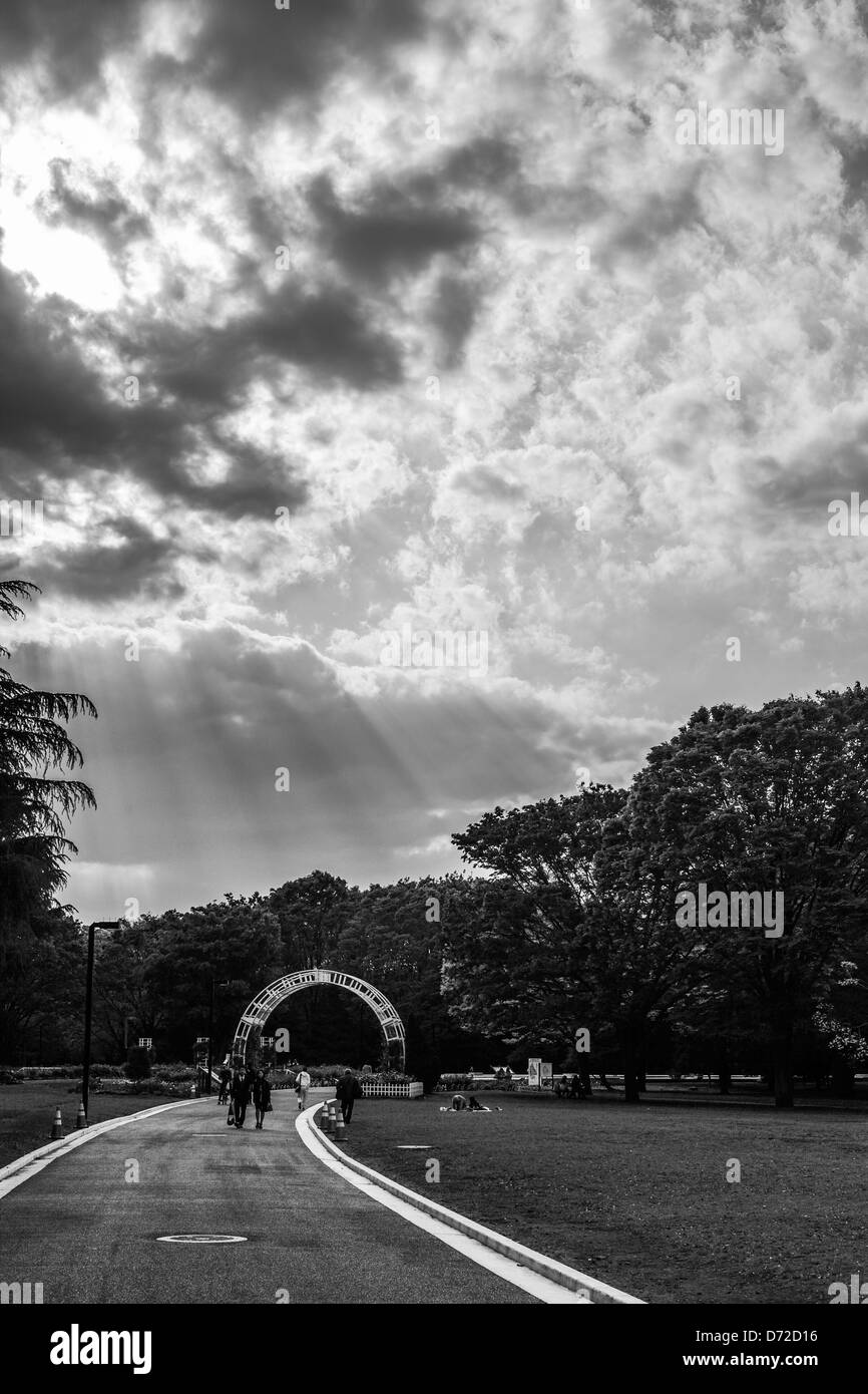 Heilige-Licht Stockfoto
