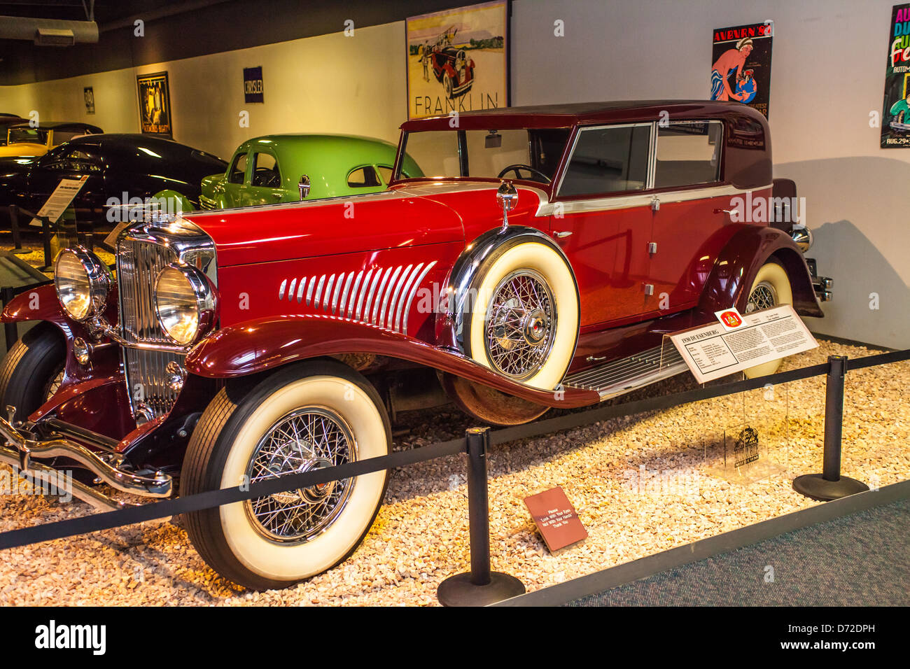Ein 1930 gebaut Deusenberg Model J Murphy bei der National Automobile Museum in Reno Nevada Stockfoto