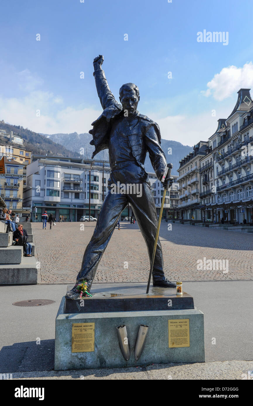 Montreux Stockfoto