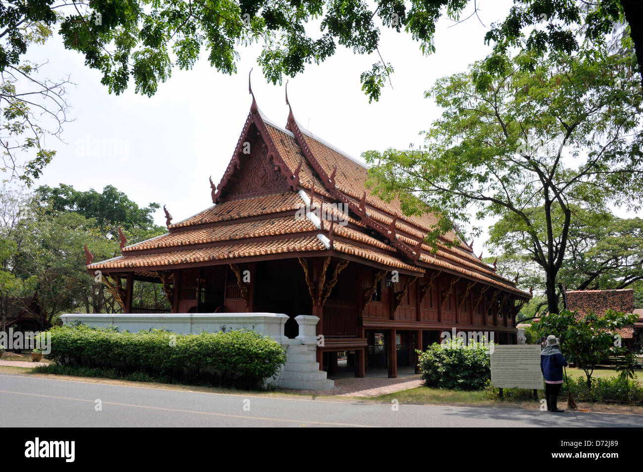 Alten Siam am Stadtrand von Bangkok. Stockfoto