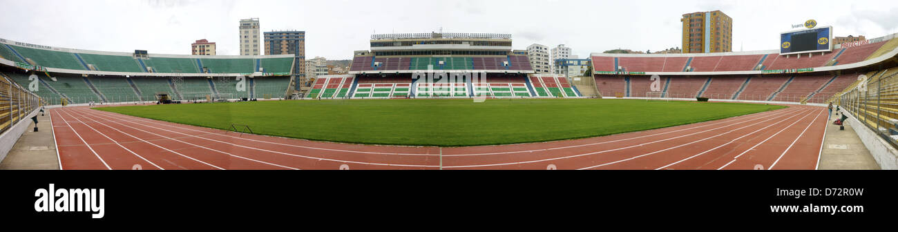 Das Nationalstadion von Bolivien in La Paz Stockfoto