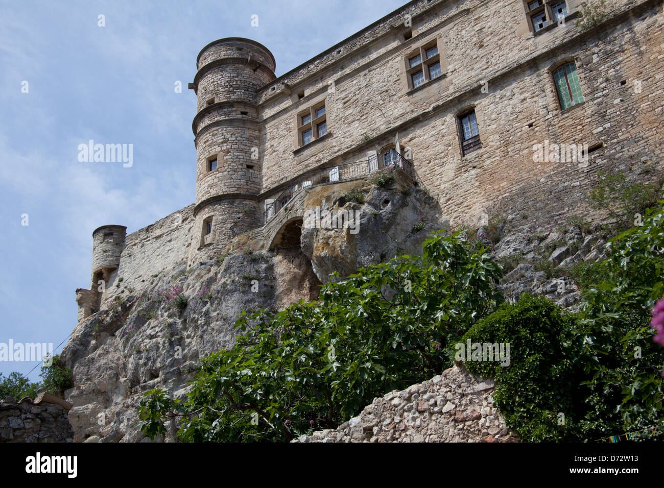 Barroux, Frankreich, Ch √ ¢ Teau Le Barroux Burg Stockfoto