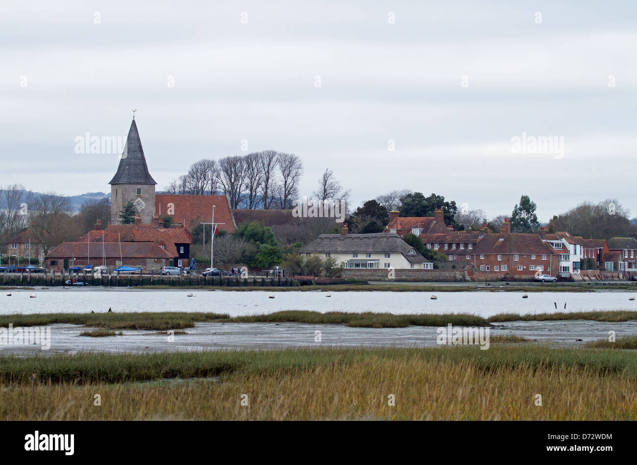 Bosham Hafen in West Sussex Stockfoto