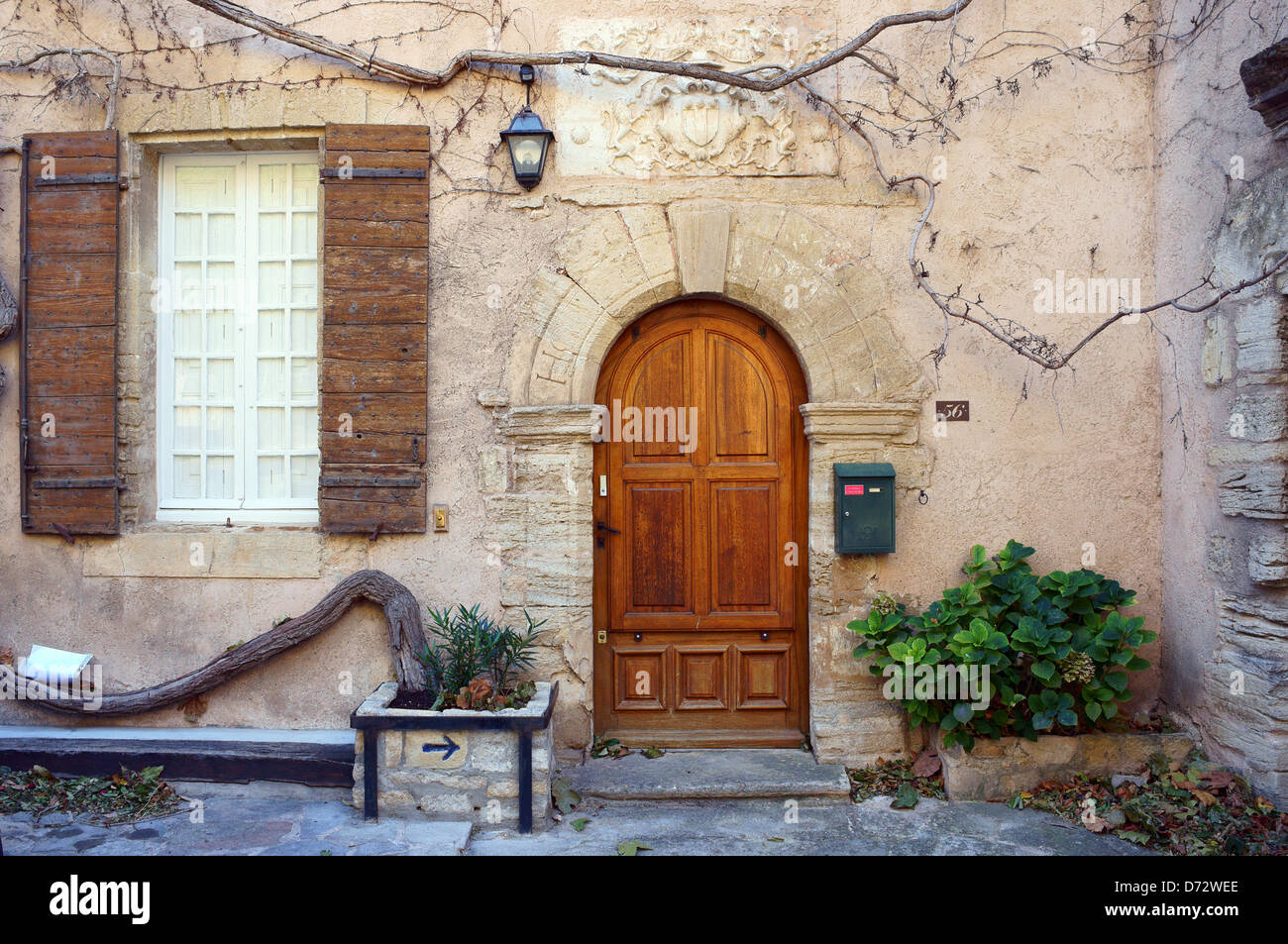 Provenzalisches Haus Provence Frankreich Stockfoto