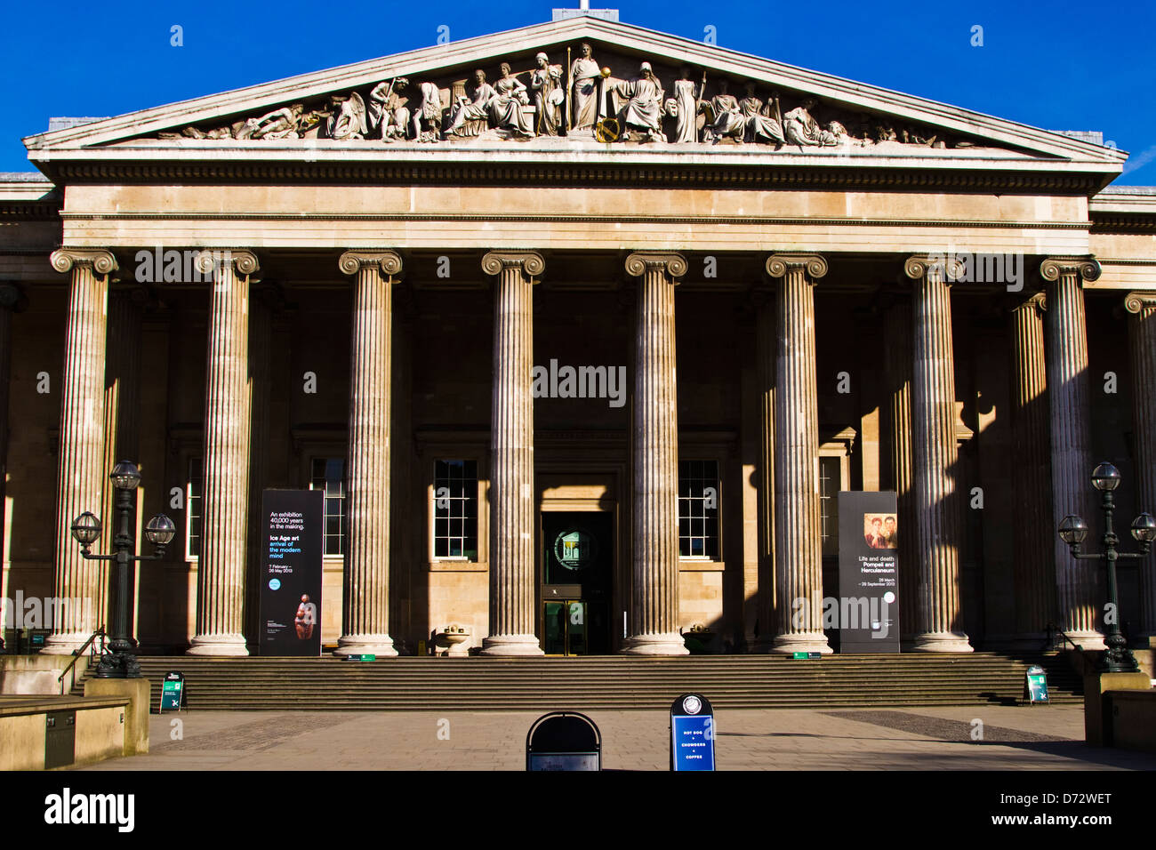 British Museum-London Stockfoto