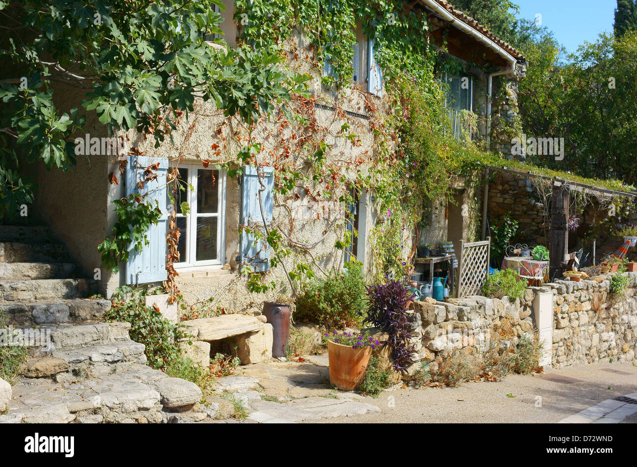 Provenzalisches Haus Provence Frankreich Stockfoto