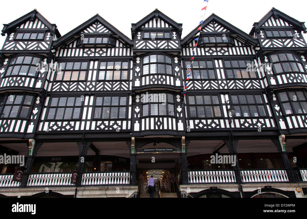 Grosvenor Shopping Centre, Chester, England, Großbritannien Stockfoto