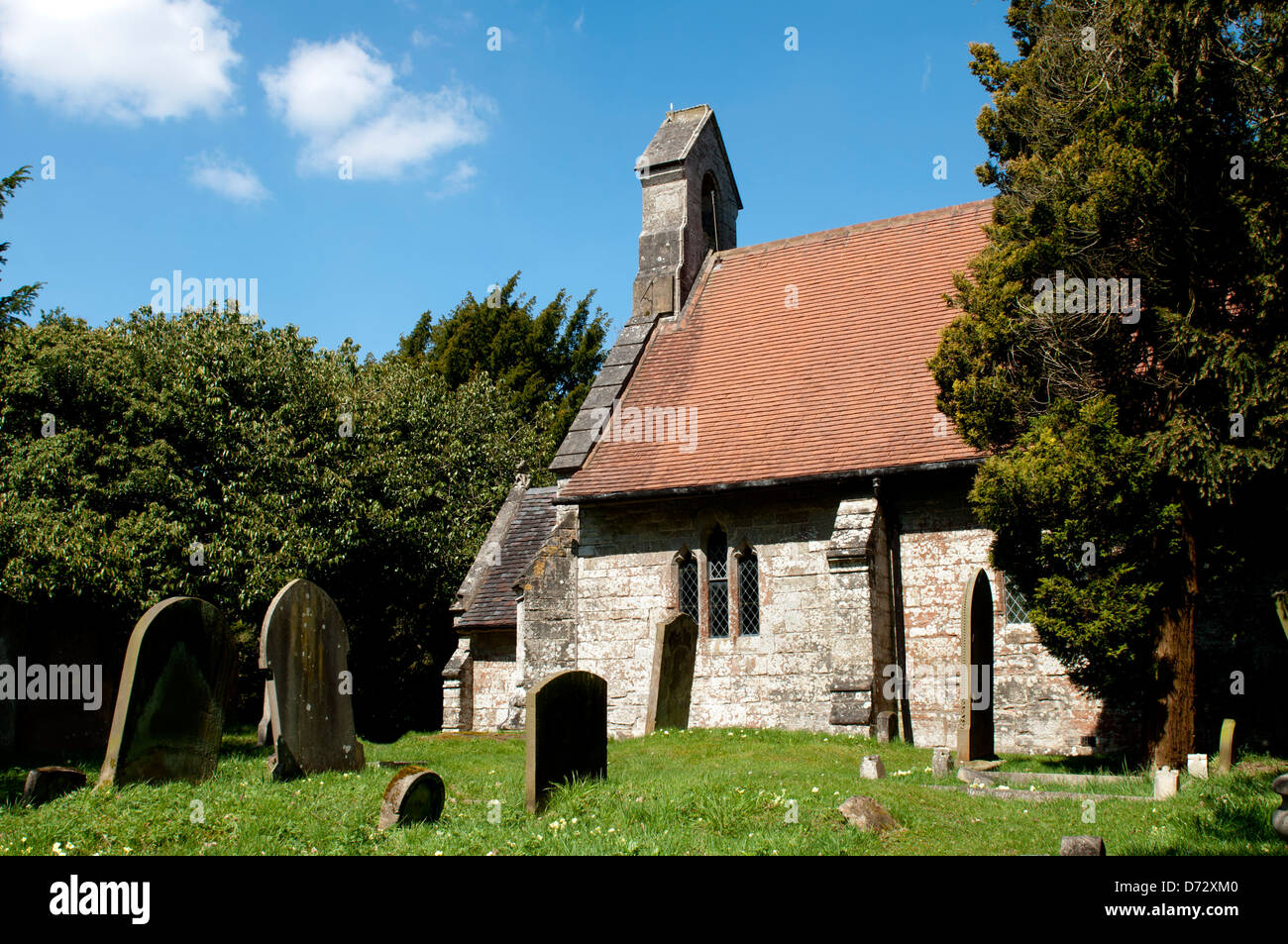 Die alte Kapelle, Ullenhall, Warwickshire, England, UK Stockfoto