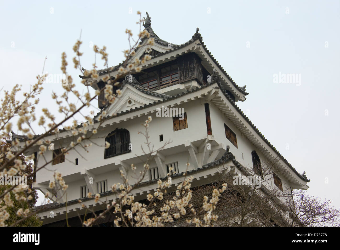 Iwakuni Burg Iwakuni, Japan Stockfoto