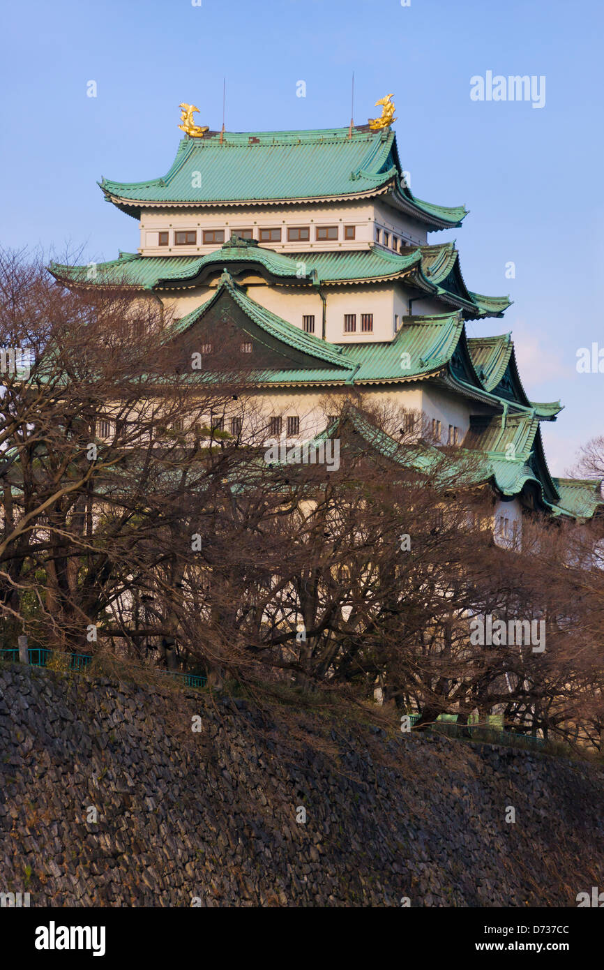 Burg von Nagoya, Japan Stockfoto