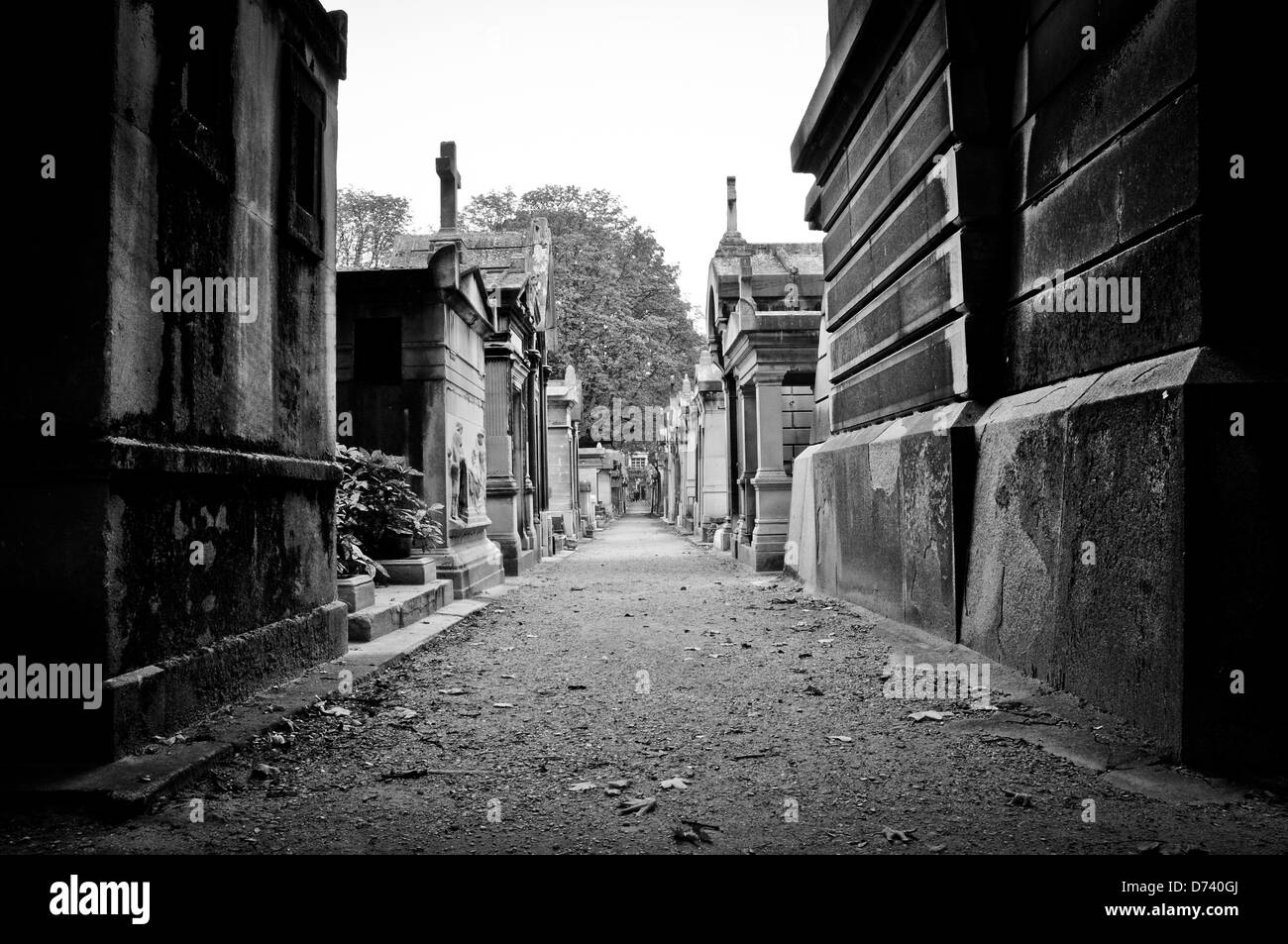 Montmartre / Paris Friedhof Stockfoto